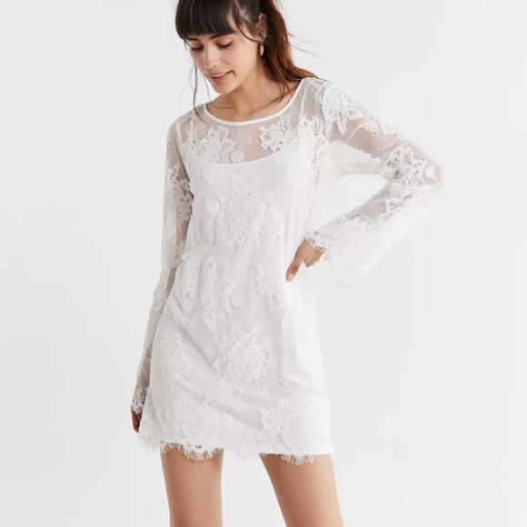 Urban Outfitters Dresses & Skirts - See copy listing / UO lace bell sleeve mini dress